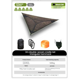 Triangular hammock