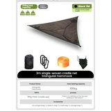 Triangular hammock