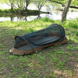 Individual tent.