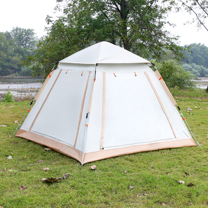 A four-sided tent.